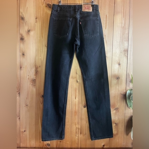 Vintage Levi's 550 black Jeans 32 x 35” - Picture 8 of 10